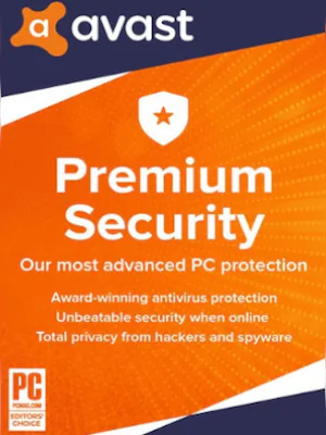 Avast Premium Security (1 Device -1 Year) - PC - Clé GLOBAL