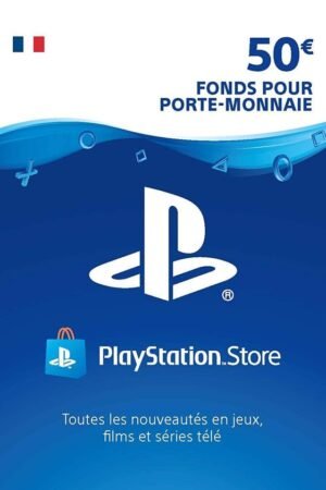 Carte PlayStation Network 50 EUR (FR) Carte PSN FRANCE
