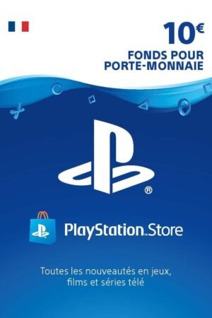 Carte PlayStation Network 10 EUR (FR) Carte PSN FRANCE