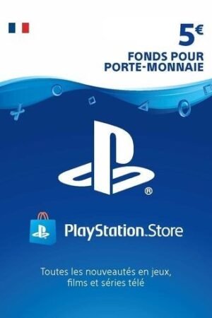 Carte PlayStation Network 5 EUR (FR) Carte PSN FRANCE